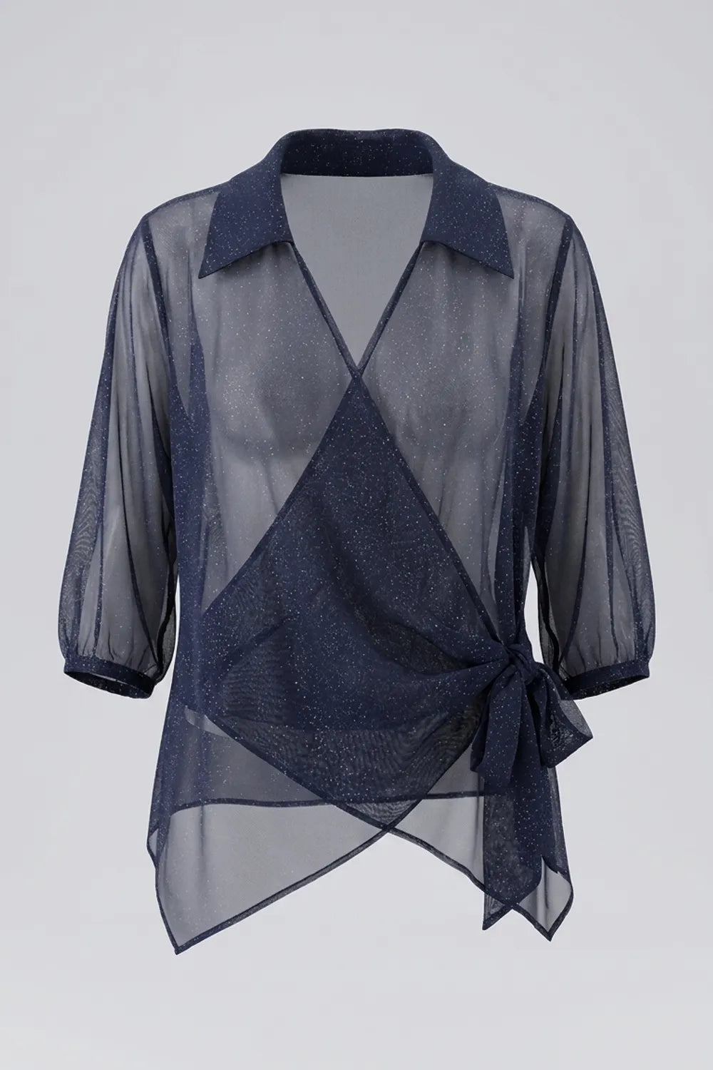Yıldırım Güngör Kadın Laci̇vert Atlet Gömlek 5362
