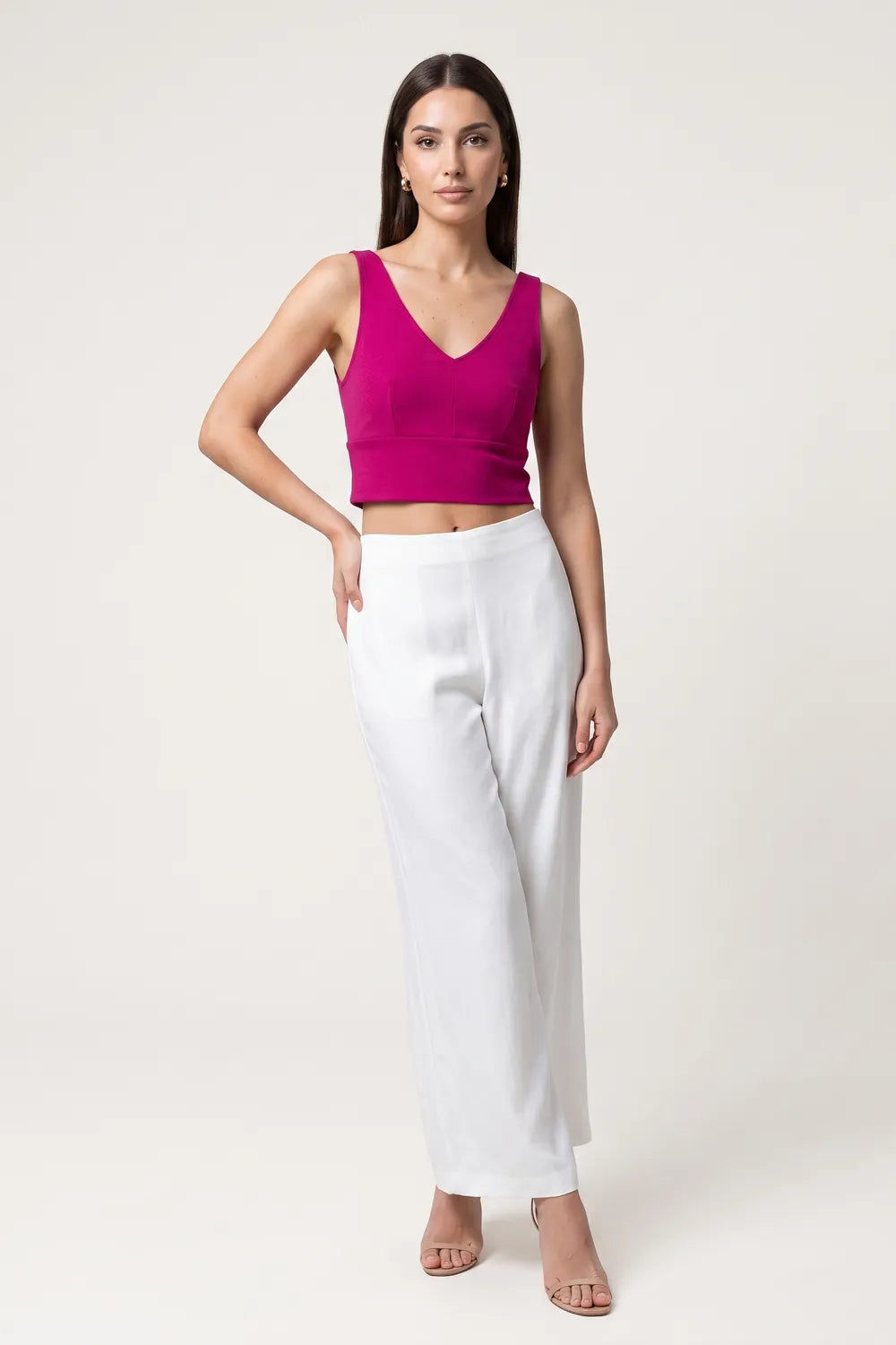 Yıldırım Güngör Kadın Pembe Crop 5388