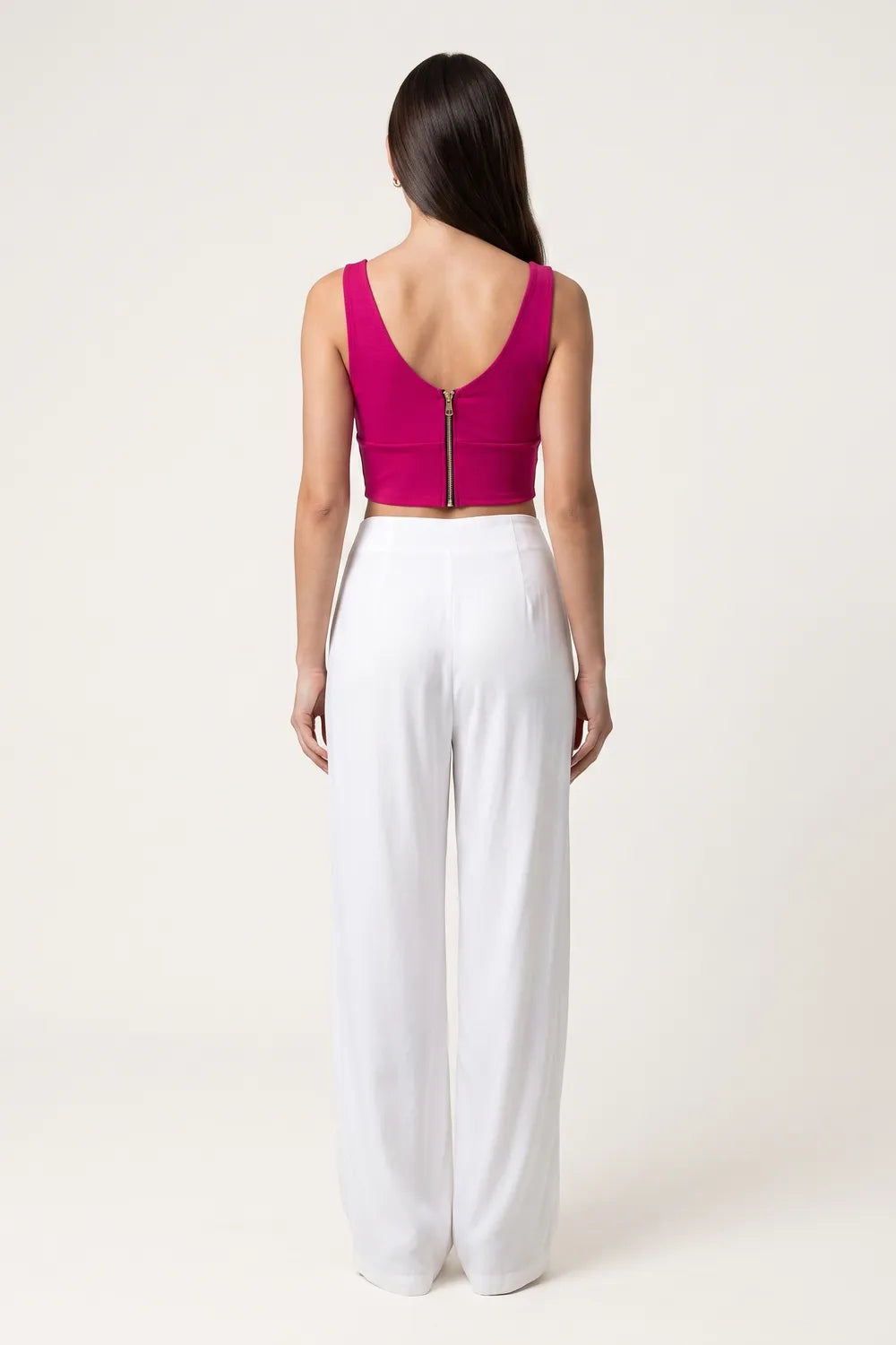 Yıldırım Güngör Kadın Pembe Crop 5388