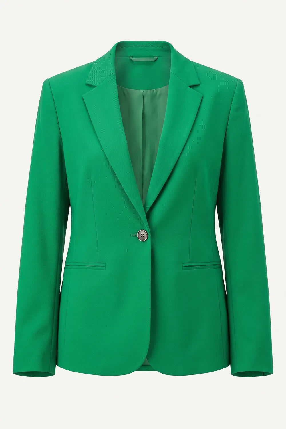 Yıldırım Güngör Kadın Benetton Yeşili Blazer Ceket 714Y3