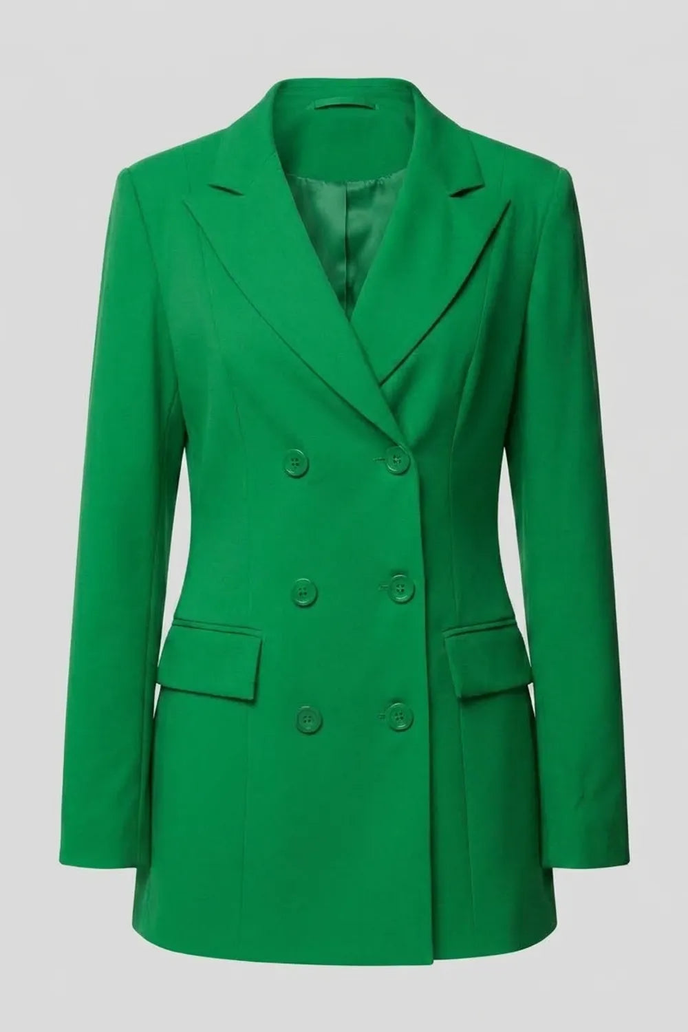 Yıldırım Güngör Kadın Benetton Yeşılı Blazer Ceket 7186